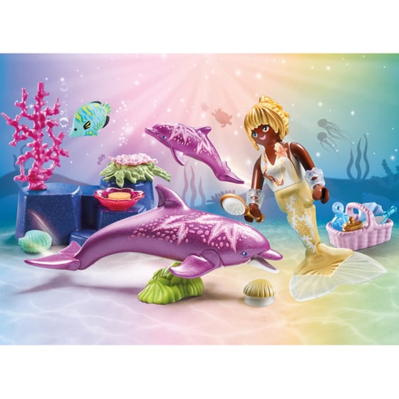 PLAYMOBIL® Princess Magic Γοργόνα με δελφίνια (71501) image 5