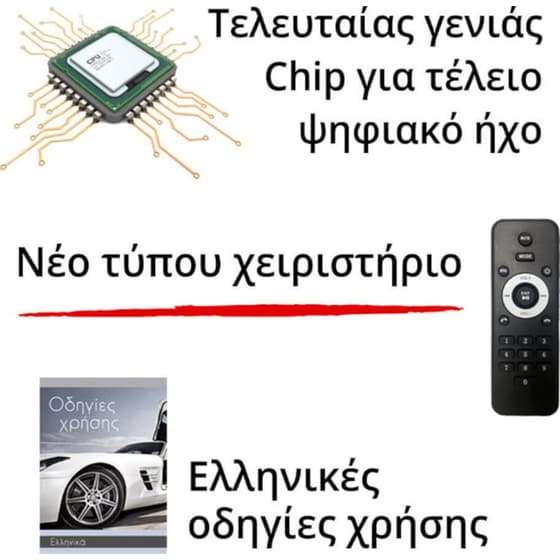 Oem 7010B Hχοσύστημα Αυτοκινήτου Universal 2DIN 7" - Μαύρο image 3