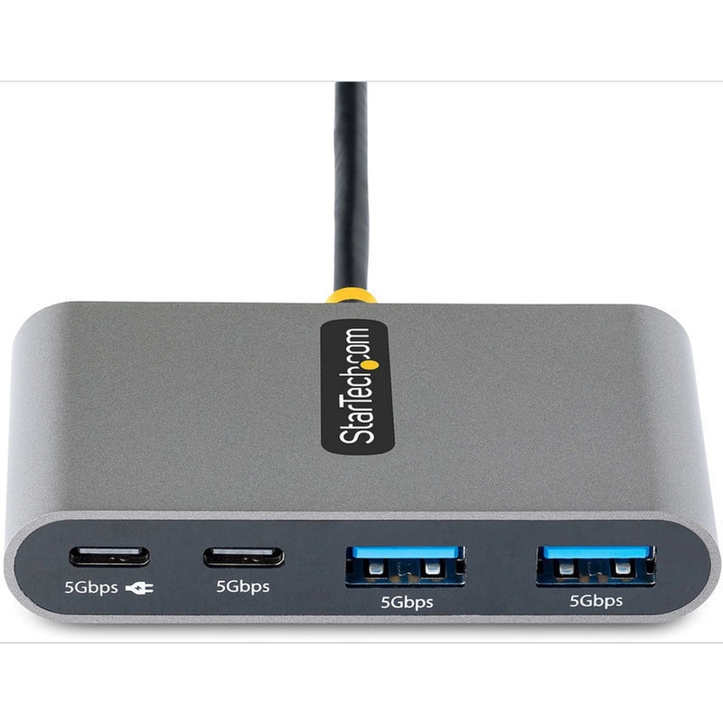 USB Hub Startech USB-C με 4 θύρες - Γκρι STARTECH