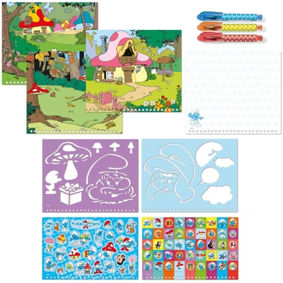 Βιβλίο Δραστηριοτήτων Totum Smurfs image 1