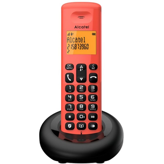 Ασύρματο Τηλέφωνο Alcatel E160 EWE - Κόκκινο image 0