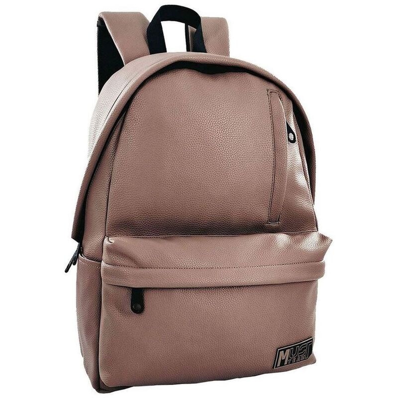 Τσάντα Πλάτης Must Team Croc  Taupe