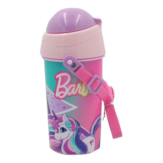 Παγούρι Gim Πλαστικό Fd Barbie 500 ml Λιλά image 2