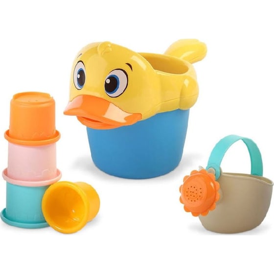 Παιχνίδια Μπάνιου Kiokids Παπάκι 3068 - 6 τμχ image 0