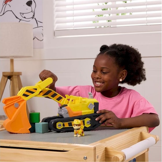 Spin Master Paw Patrol: Μεγάλο Όχημα Κατασκευών του Rubble (6073297) image 7