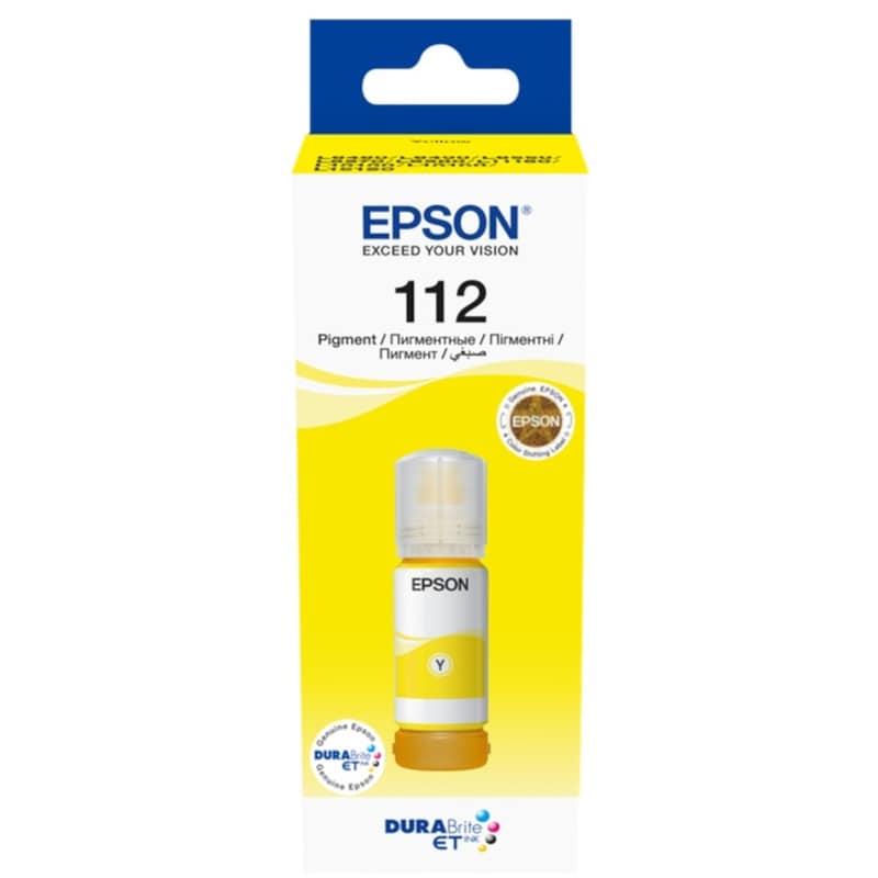 Epson 112 Κίτρινο Μελάνι Εκτυπωτή C13T06C44A EPSON