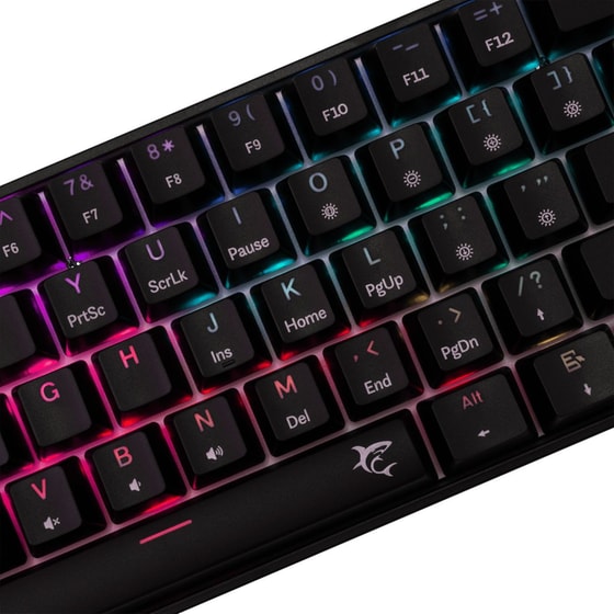 White Shark Shinoni -2 Ενσύρματο Gaming Πληκτρολόγιο με Red διακόπτες - Μαύρο (US) image 1