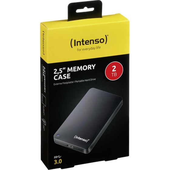 Intenso External USB 2.5 HDD 2TB 64GB - Μαύρο image 5