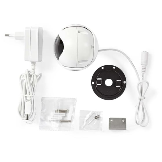 Ασύρματη IP Camera Nedis WIFICO20CWT Λευκό image 4