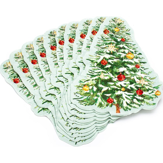 Tri-Coastal Design Χαρτοπετσέτες Xmas Tree image 1