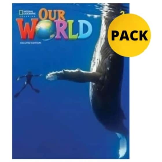 Our World 2 Pack For Greece (Student's Book + Spark + Wordlist) image 0