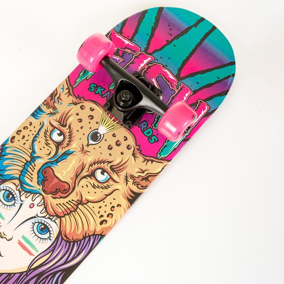 Skateboard 31'' Lion Lady Complete Set By Fish image 3