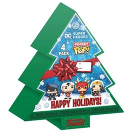 Funko Pocket Pop! - Marvel - Happy Holidays - Christmas Tree 4-pack
