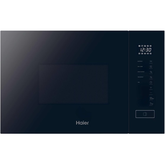 HAIER H38FMWID4ID27N 25 Lt Μαύρο Εντοιχιζόμενος Φούρνος Μικροκυμάτων image 0