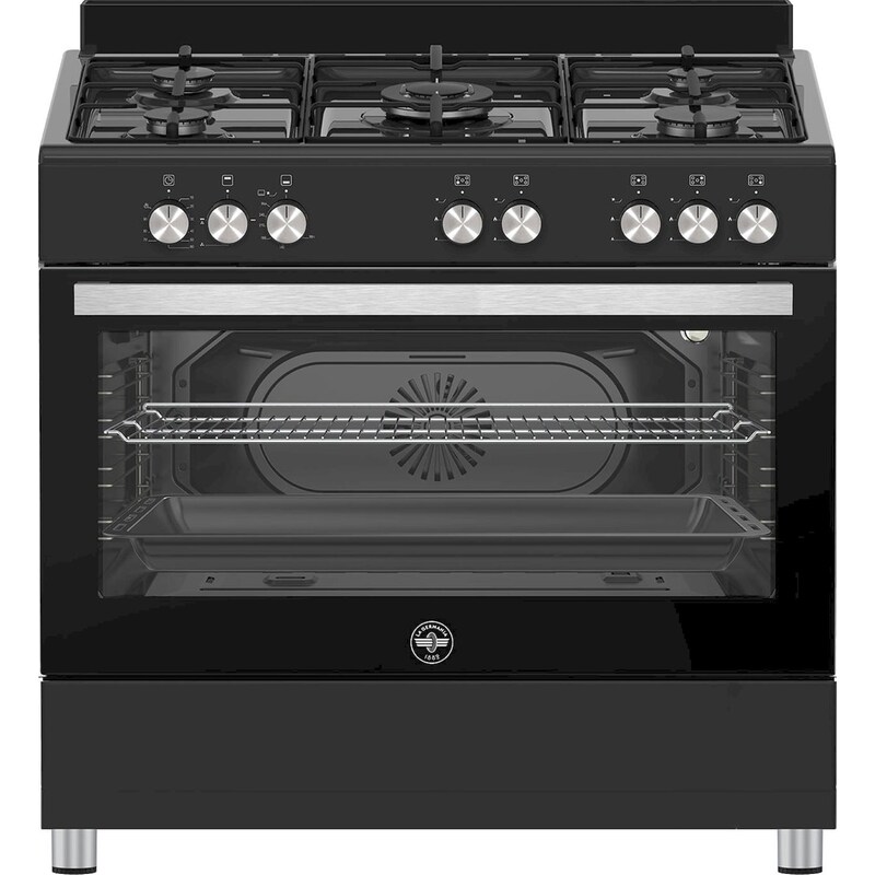 LA GERMANIA SE965GNE/24(GPL) 94 Lt Μαύρο Κουζίνα Υγραερίου LA GERMANIA