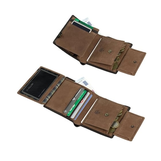 Πορτοφόλι Ανδρικό Δερμάτινο Lois Καφέ image 4