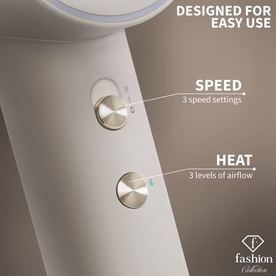BERLINGER HAUS FTV0151 Επαγγελματικό Πιστολάκι Μαλλιών 1600W Μπεζ image 12