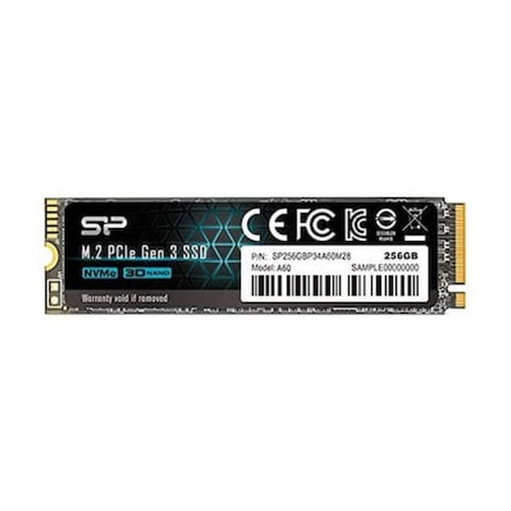 Εσωτερικός SSD Silicon Power P34A60 NVMe M.2 256GB PCI Express 3.0 image 0