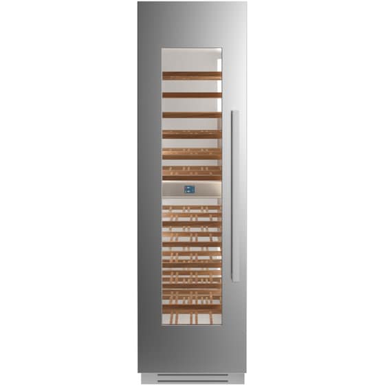 BERTAZZONI WC605BLX2T για 80 Μπουκάλια Inox Εντοιχιζόμενος Συντηρητής Κρασιών image 0