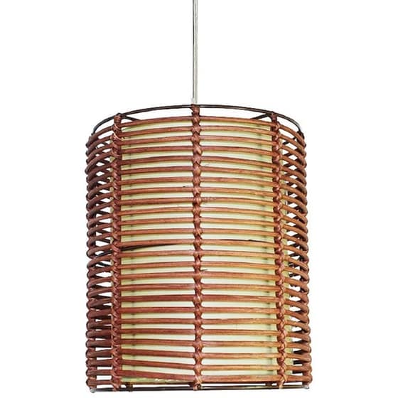 Φωτιστικό Οροφής Μονόφωτο Aca W19171bb από Bamboo - Φυσικό image 0