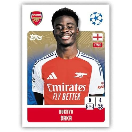 Topps Αυτοκόλλητα UEFA Champions League 24/25 Trade Pack image 5