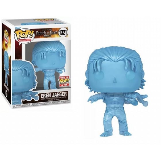 Funko Pop! Animation - Attack On Titan - Eren Jaeger (translucent) #1321 image 0