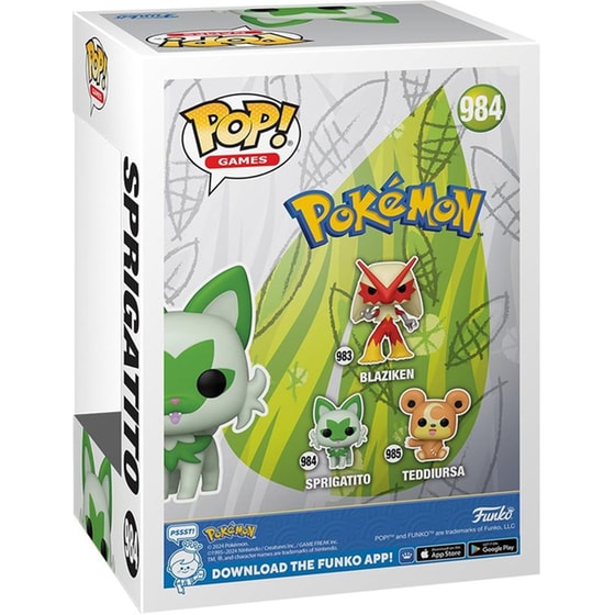 Φιγούρα Funko Pop! Pokemon - Sprigatito #984 image 2