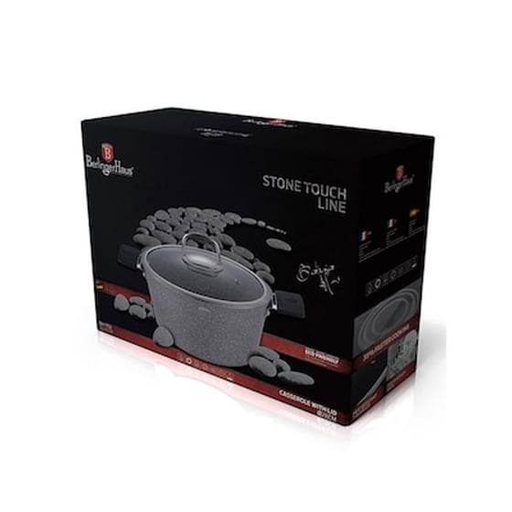 Berlinger Haus Bh-1153  Αντικολλητική Κατσαρόλα 28 Cm, 6,1l, Σε Χρώμα Γκρι image 1