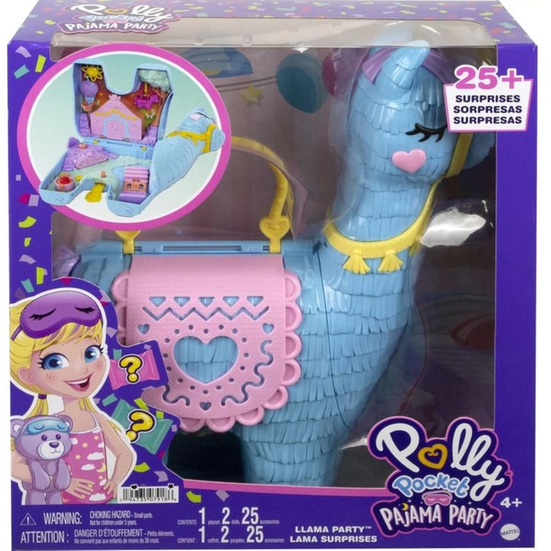 MATTEL Polly - Λάμα Πινιάτα Έκπληξη Σετ