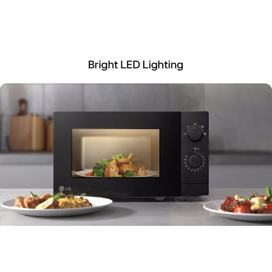 LG MS2082F 20 lt Μαύρο Φούρνος Μικροκυμάτων image 7