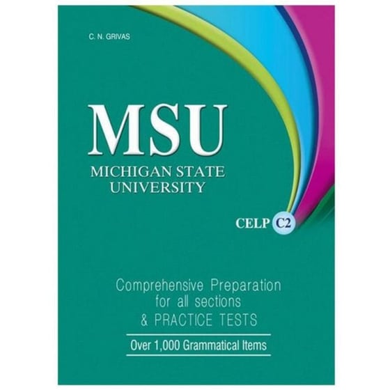 MSU CELP C2 Comprehensive Preparation & Practice Tests image 0