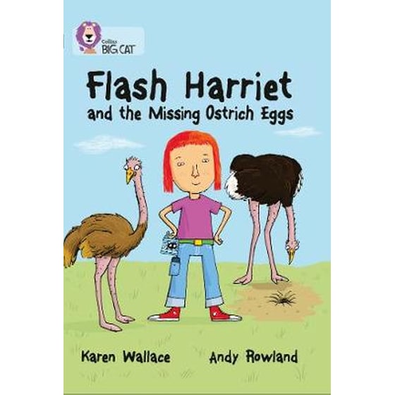 Flash Harriet and the Missing Ostrich Eggs Flash Harriet and the Missing Ostrich Eggs- Band 14/Ruby image 0