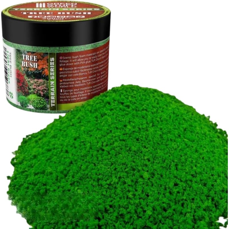 GREEN STUFF WORLD Green Stuff World - Medium Green Brush Foliage (200ml)