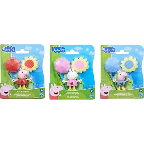 Hasbro Peppa Pig Muddy Puddle Friends 1 Τμχ - Τυχαία Επιλογή Σχεδίου (G0495) image 0
