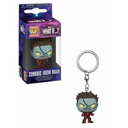 Funko Pocket Pop! Keychain Marvel: What If - Zombie Iron Man Figure