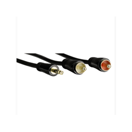 Καλώδιο Ήχου Hama 123242 RCA male σε 3.5mm Jack male - 1.5m