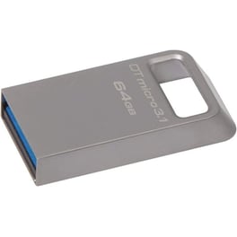 Kingston DataTraveler Micro 3.1 64GB Usb 3.1 - Ασημί