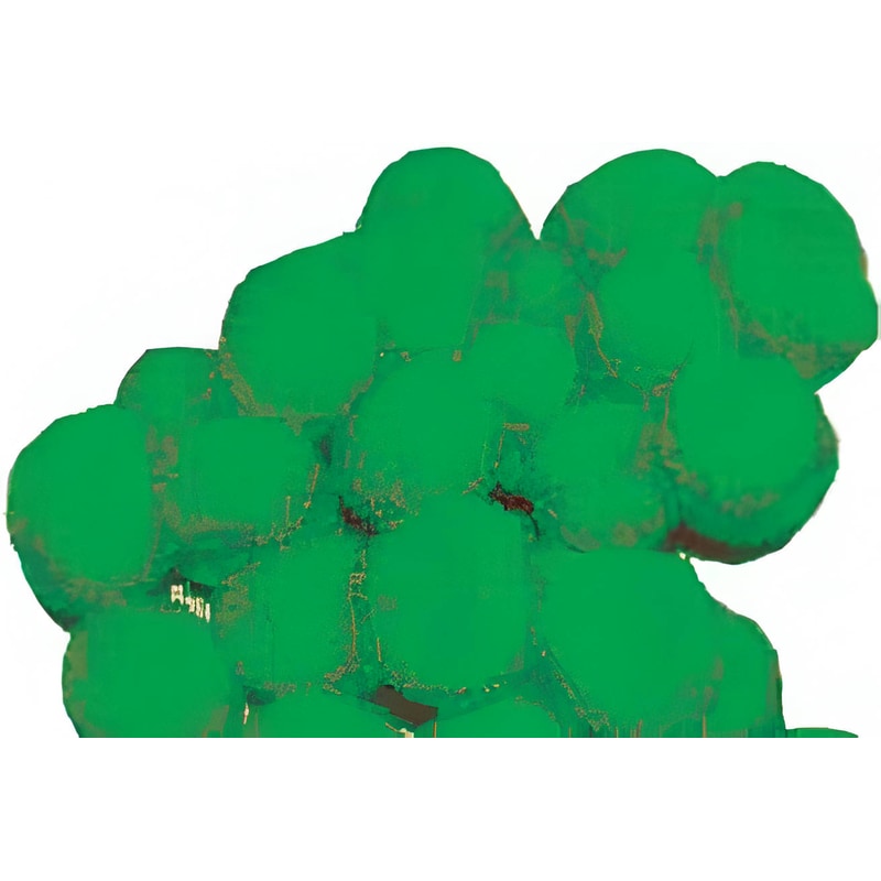 ANHUI TIANHUI INDUSTRIAL & TRADING CO., LTD Πομ Πομ Anhui Tianhui 1 cm Πράσινο (100 Τεμάχια)