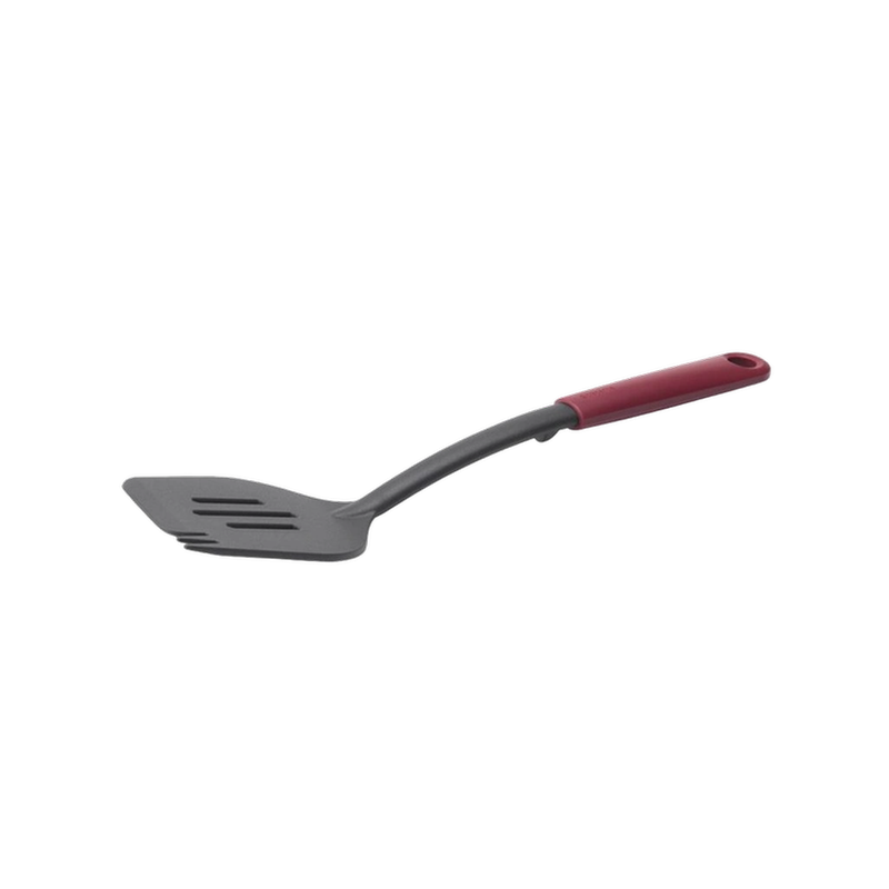 BRABANTIA Σπάτουλα Τρυπητή Brabantia με Πιρούνι Πλαστική 32.2 cm - Κόκκινο/Μαύρο