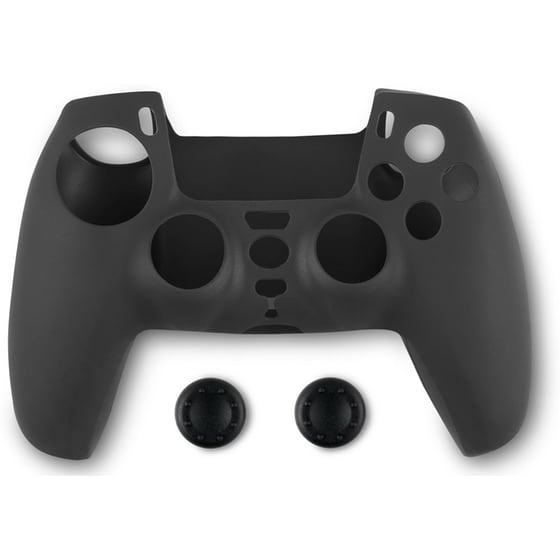Spartan Gear Θήκη Σιλικόνης Χειριστηρίου PS5 - Μαύρο image 0