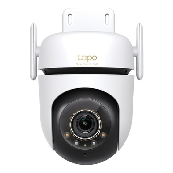 TP-Link Outdoor Pan/Tilt Security Wi-Fi Camera SPEC: 3K 5MP (2880x1620), 2.4 GHz, 2 × External Antennas, 1 × Ethernet Port, Horizontal 360º image 0