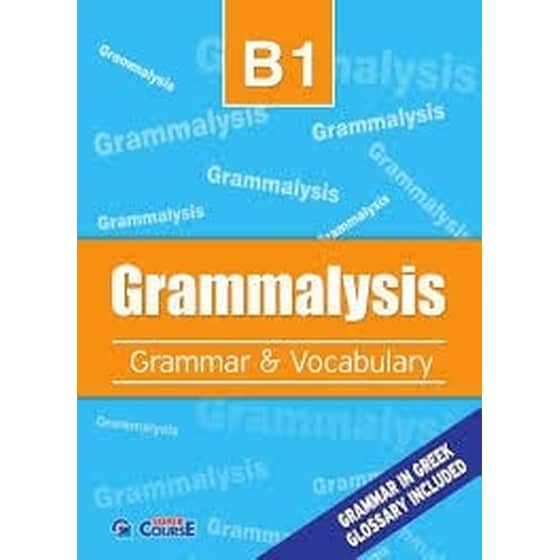 Grammalysis B1 Grammar & Vocabulary Student'S Book image 0