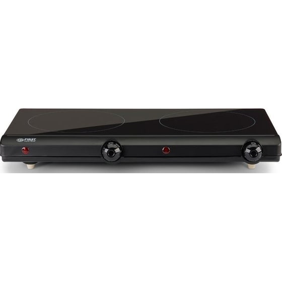 Διπλή Επιτραπέζια Εστία Κεραμική FIRST AUSTRIA FA-5096-9 2500 W Μαύρο image 1
