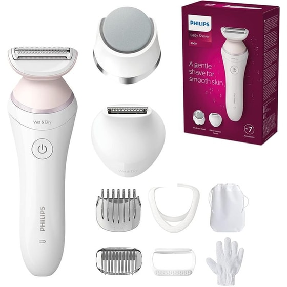 Ξυριστική Μηχανή Philips Series 8000 BRL176/00 Λευκό -Ρόζ image 2