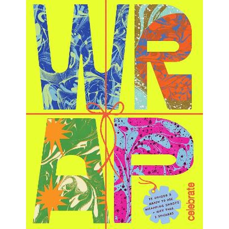 WRAP: Celebrate - Gift Wrapping Paper Book with Gift Tags