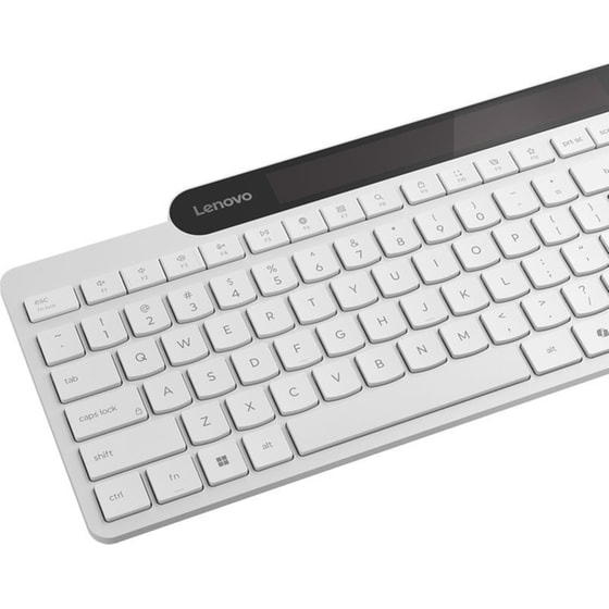 Lenovo 800 Self-Charging Ασύρματο Bluetooth Πληκτρολόγιο Black (GR) image 5