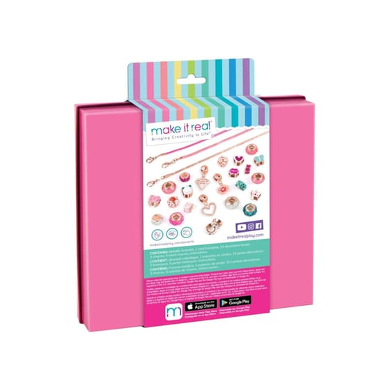 Halo Charms Bracelets - Think Pink Make It Real (1722) image 1