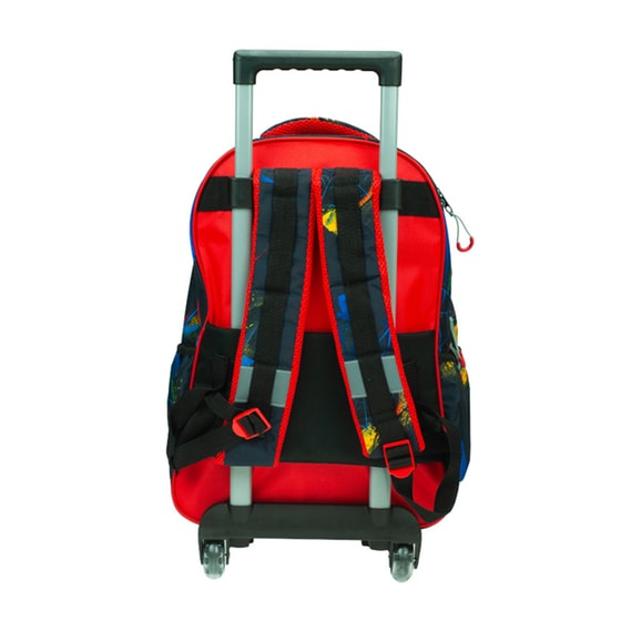 Τσάντα Τρόλεϋ Gim Spiderman Blue Net Πολλών Θηκών image 2