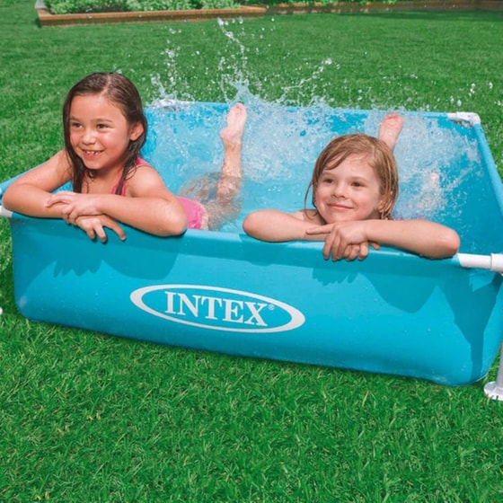 Παιδική Πισίνα Εδάφους Intex Mini Frame 342 Lt - Μπλε image 1