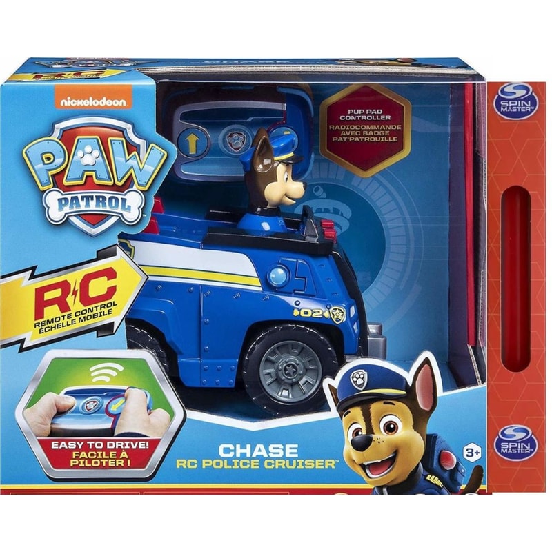 Παιχνιδολαμπάδα Spin Master Paw Patrol -τηλεκατευθυνόμενο Αστυνομικό Όχημα-chase (6054190) φωτογραφία